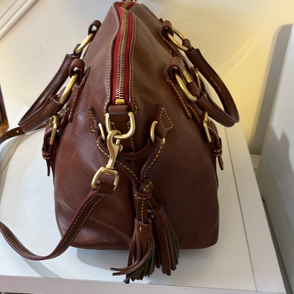 NWOT DOONEY & BOURKE FLORENTINE BRISTOL SATCHEL BAG - Picture 6 of 12